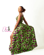 Load image into Gallery viewer, The Tomike Ankara or Pagne Africaine Skirt Set