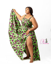 Load image into Gallery viewer, The Tomike Ankara or Pagne Africaine Skirt Set