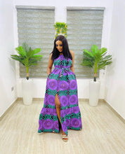 Load image into Gallery viewer, The Jamila Ankara or Pagne Africaine dress