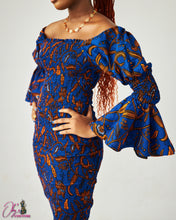 Load image into Gallery viewer, The Affiong Smocked Dress