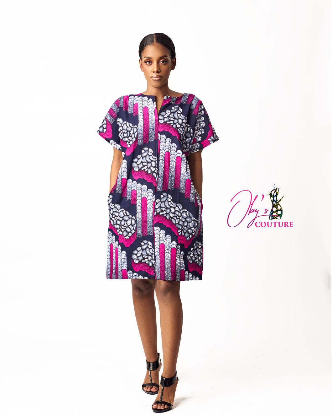 The Isioma Ankara or Pagne Africaine Dress