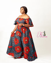 Load image into Gallery viewer, The Adesuwa Ankara or Pagne Africaine Two Piece Set
