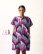 Load image into Gallery viewer, The Isioma Ankara or Pagne Africaine Dress
