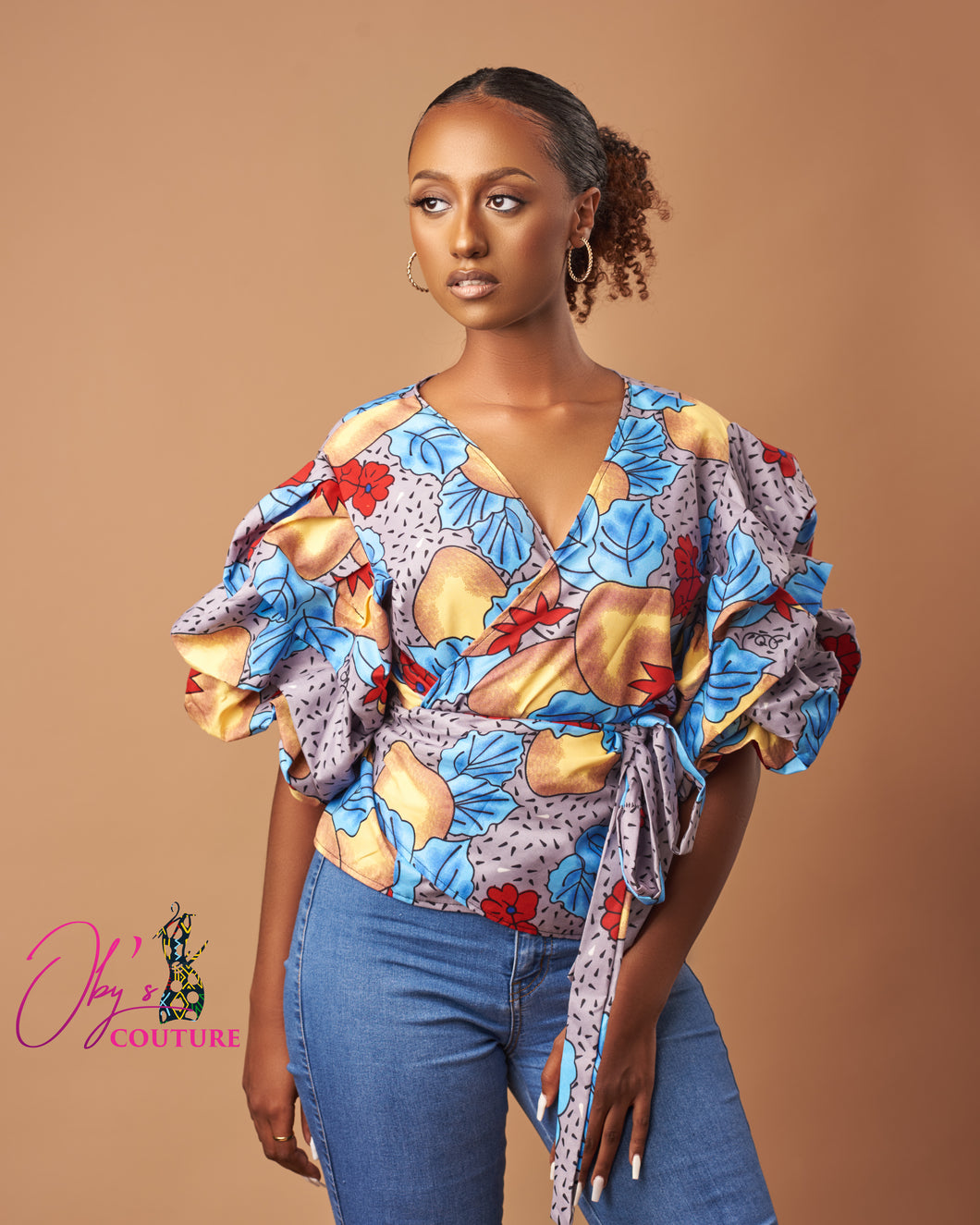 Top model sale africaine en pagne
