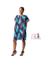 Load image into Gallery viewer, The Esi Ankara or Pagne Africaine dress
