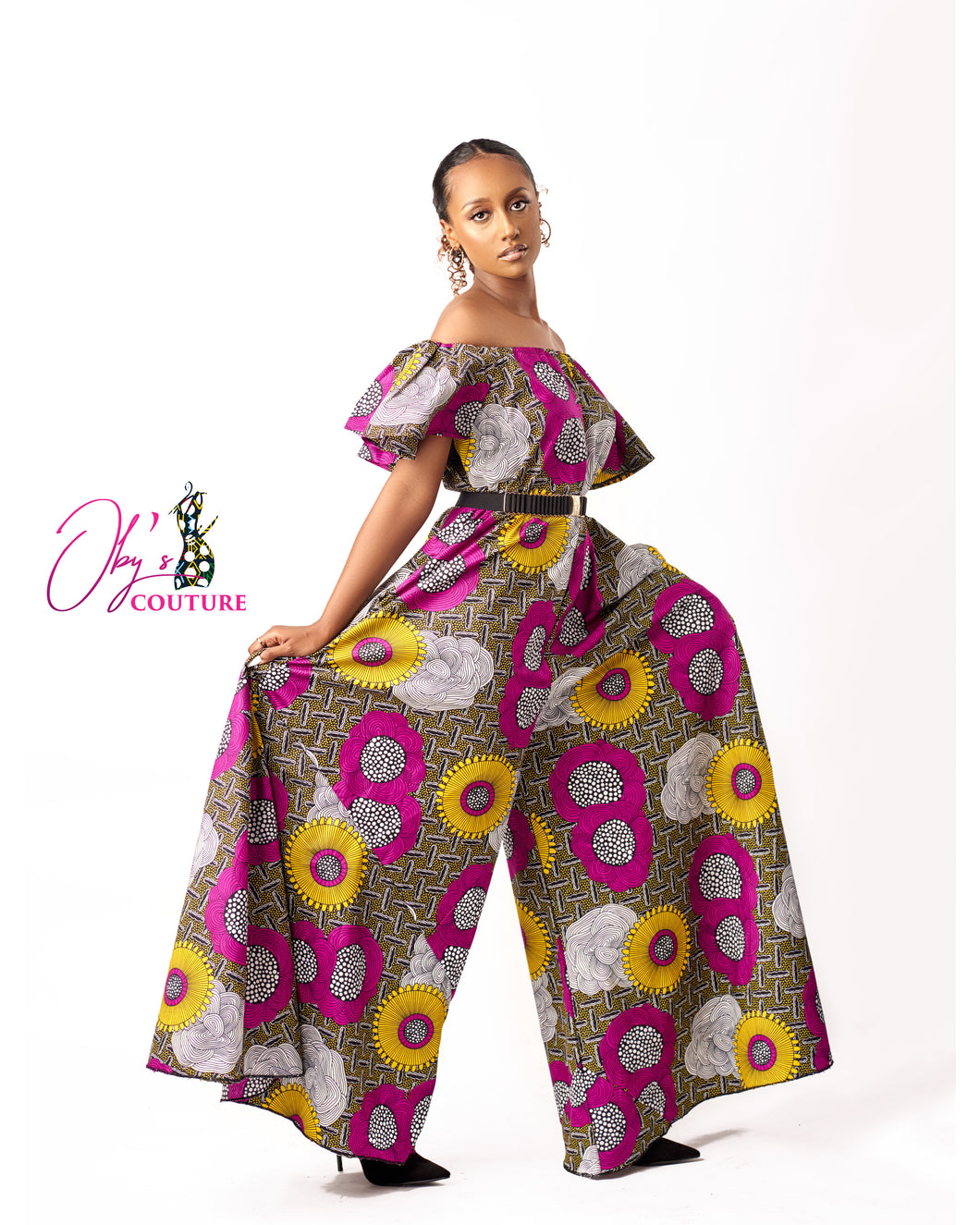 The Kambili Ankara or Pagne Africaine Jumpsuit (Without the belt)