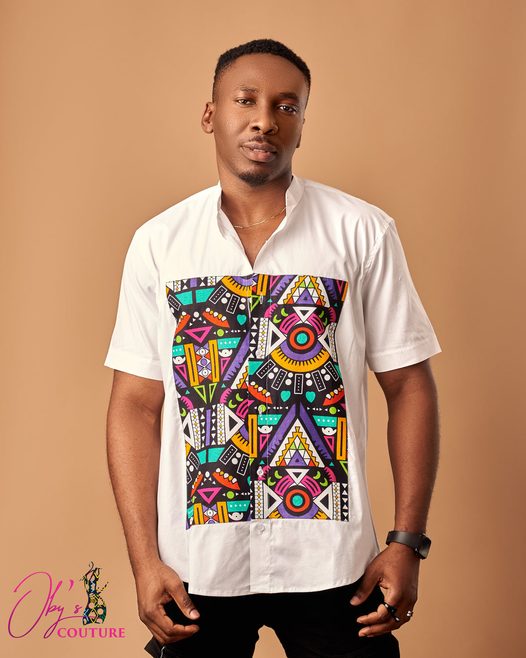 The Aniekan Ankara Vintage Shirt