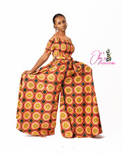 Load image into Gallery viewer, The Ihotu Ankara or Pagne Africaine Two-Piece Set
