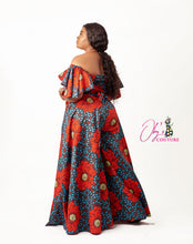 Load image into Gallery viewer, The Adesuwa Ankara or Pagne Africaine Two Piece Set
