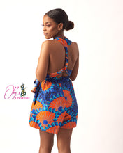 Load image into Gallery viewer, The Ijeoma Infinity  (Multi-Style) Ankara or Pagne Africaine Playsuit
