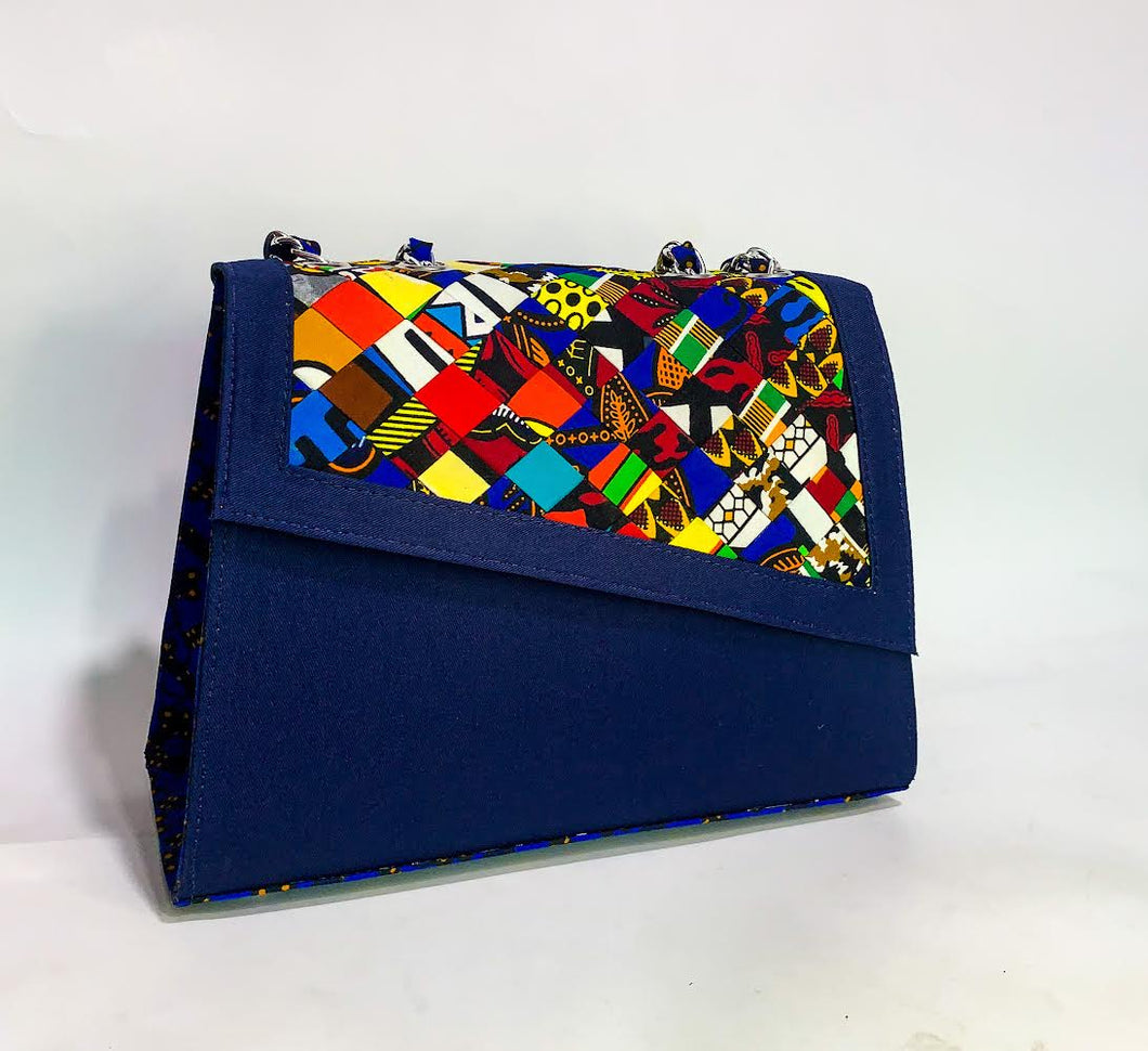 The Mawusi Chain Bag (Blue)