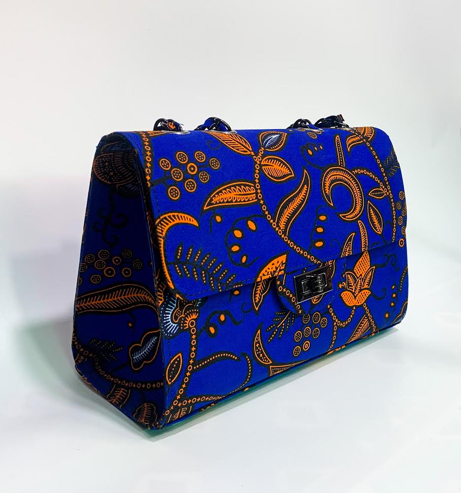 The Serwa Chain Bag (Blue)