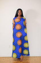 Load image into Gallery viewer, The Zainabu Ankara or Pagne Africaine dress
