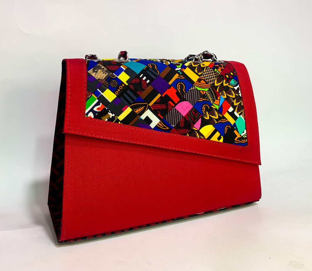 The Mawusi Chain Bag (Red)