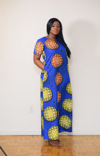 Load image into Gallery viewer, The Zainabu Ankara or Pagne Africaine dress
