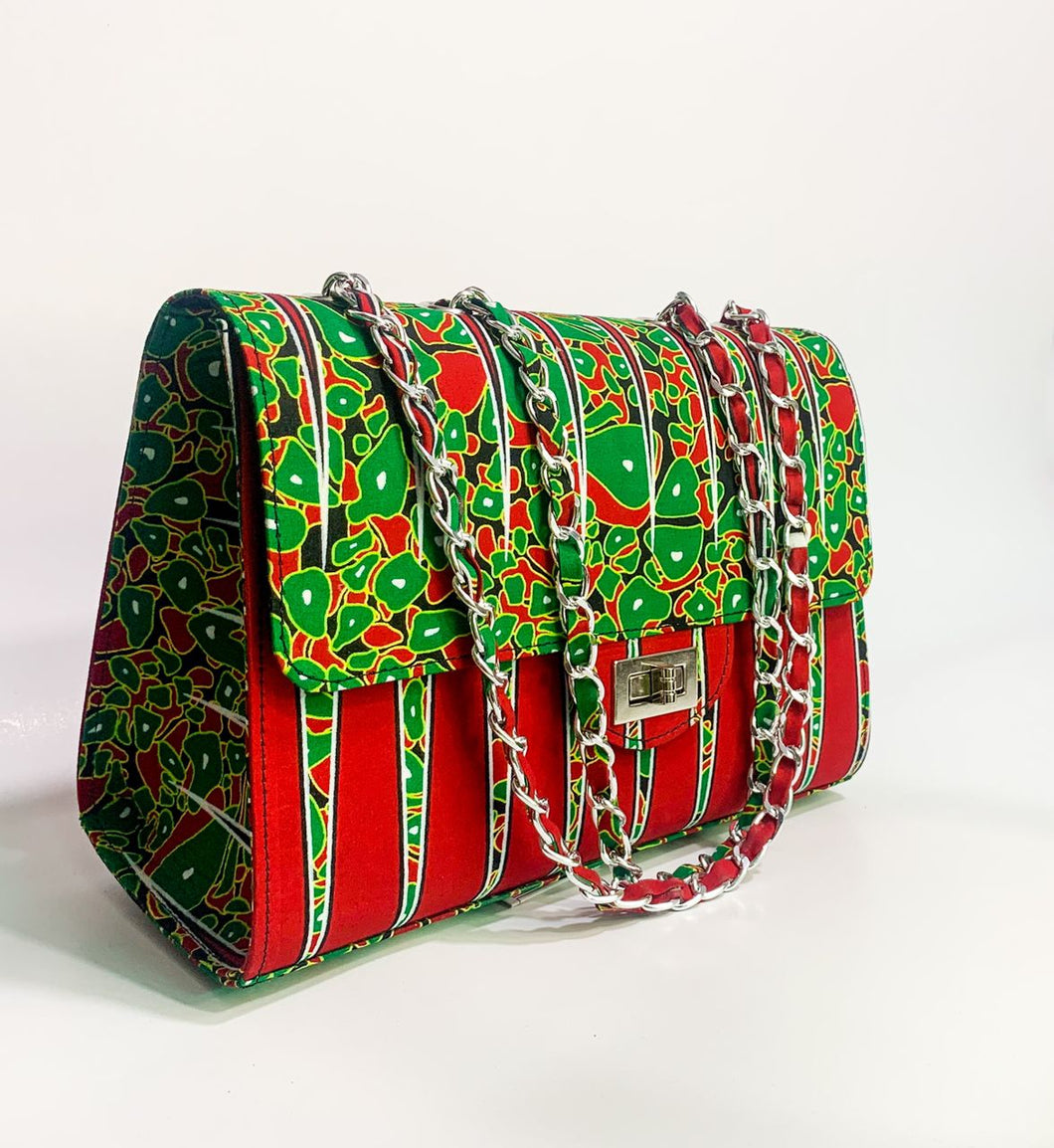 The Serwa Chain Bag (Red)